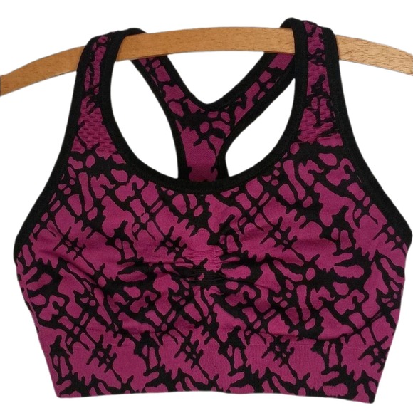 Champion pink and black sports bra SKUW245‎ - Picture 1 of 5